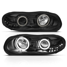 Load image into Gallery viewer, ANZO USA 121160 Projector Headlight Set w/Halo for Select Chevrolet Camaro