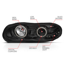 Load image into Gallery viewer, ANZO USA 121160 Projector Headlight Set w/Halo for Select Chevrolet Camaro