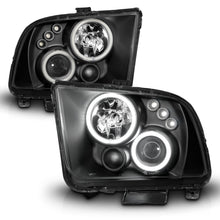 Load image into Gallery viewer, ANZO USA 121166 Projector Headlight Set w/Halo for Select Ford Mustang