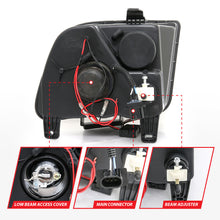 Load image into Gallery viewer, ANZO USA 121166 Projector Headlight Set w/Halo for Select Ford Mustang