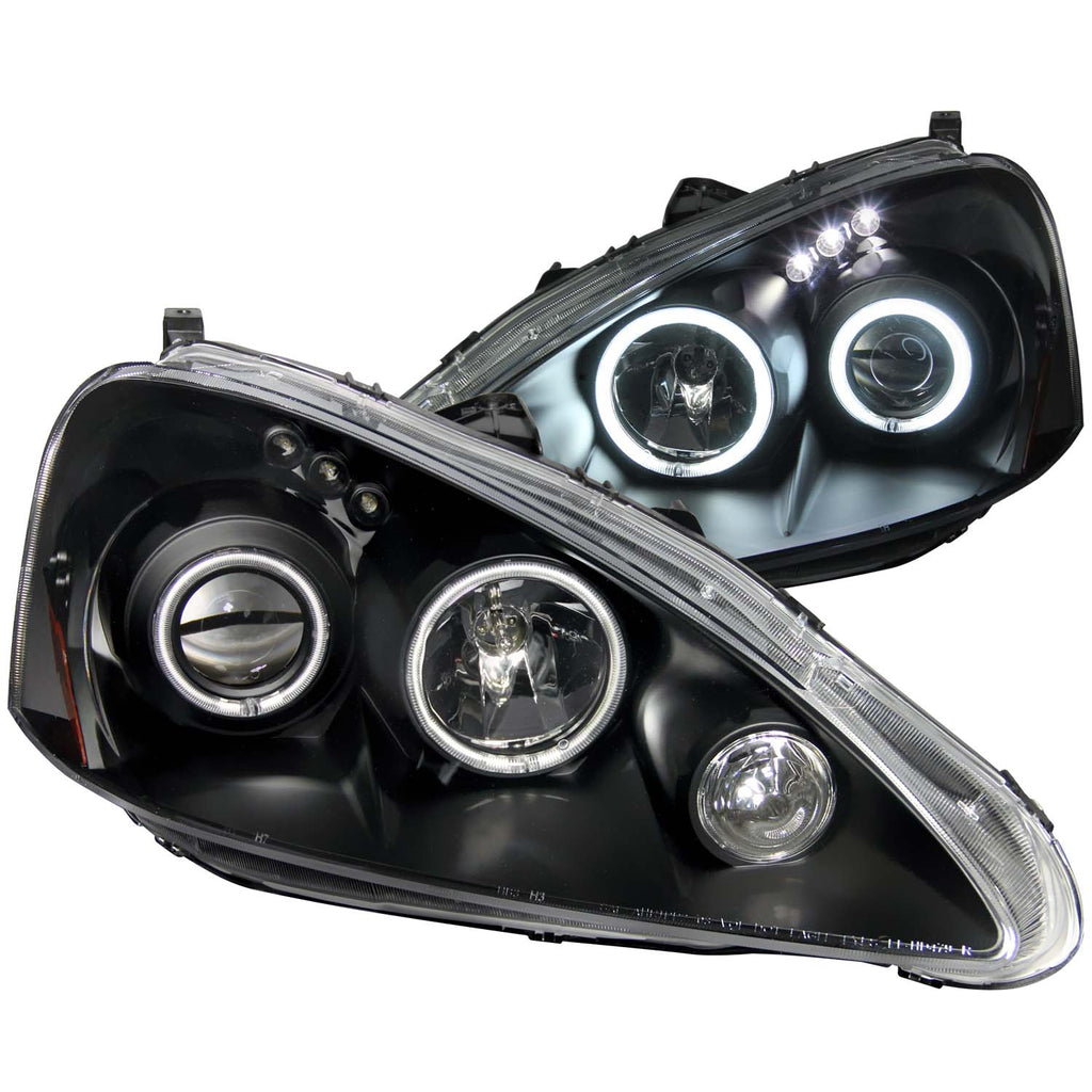 ANZO USA 121197 Projector Headlight Set w/Halo for Select Acura RSX