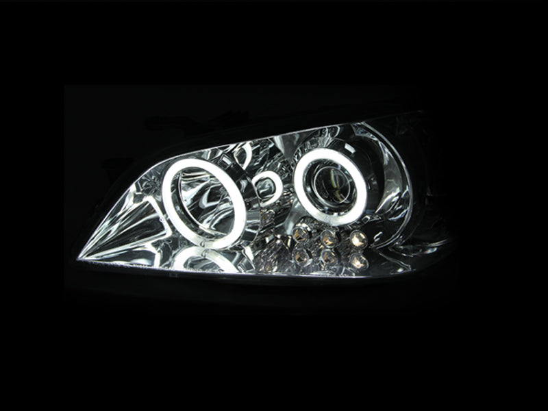 ANZO USA 121200 Projector Headlight Set w/Halo for Select Lexus IS300