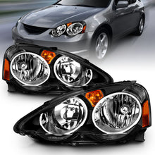 Load image into Gallery viewer, ANZO USA 121209 Crystal Headlight Set for Select Acura RSX
