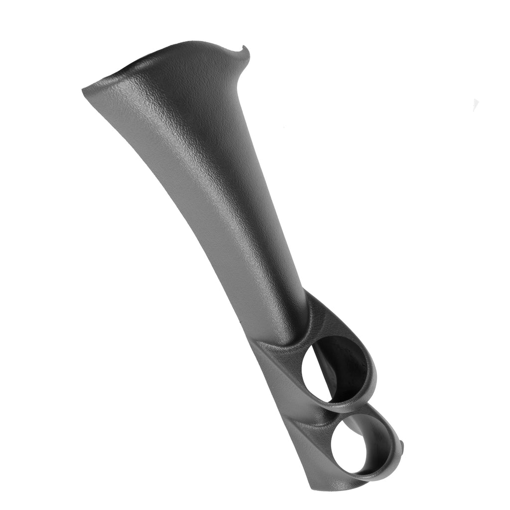AutoMeter 12120 GAUGE MOUNT, A-PILLAR, FULL, DUAL, 2 1/16", MUSTANG 94-02 (COUPE) SN95 for Select Ford Mustang