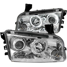 Load image into Gallery viewer, ANZO USA 121217 Projector Headlight Set w/Halo for Select Dodge Charger