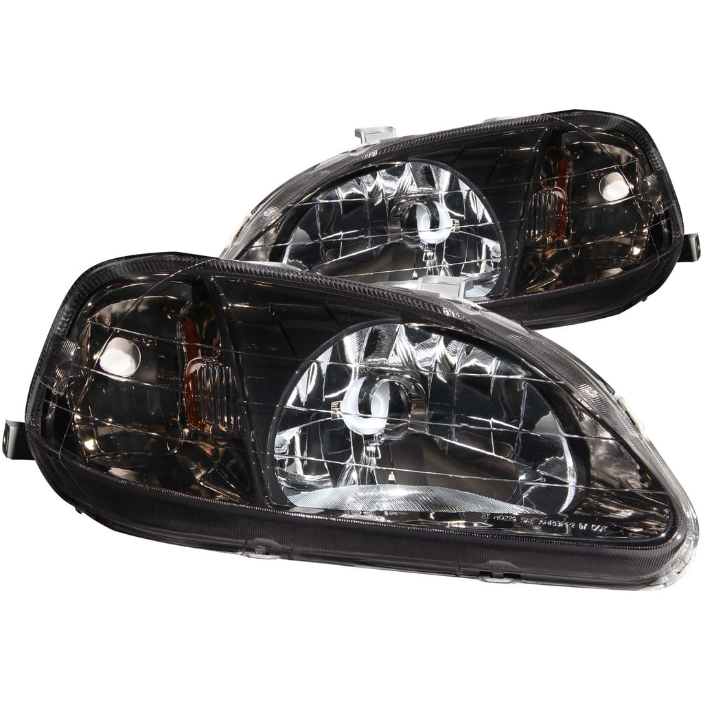 ANZO USA 121234 Crystal Headlight Set for Select Honda Civic