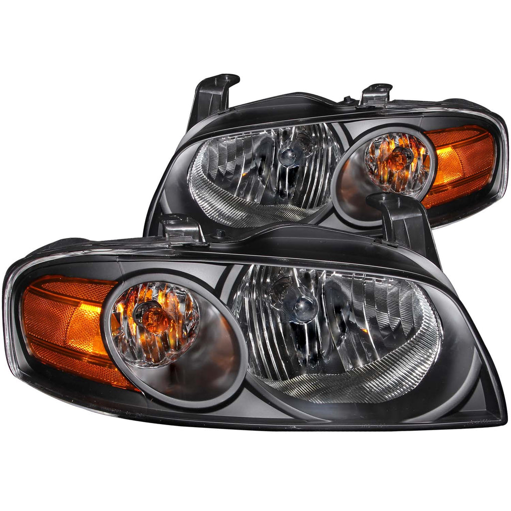 ANZO USA 121235 Crystal Headlight Set for Select Nissan Sentra