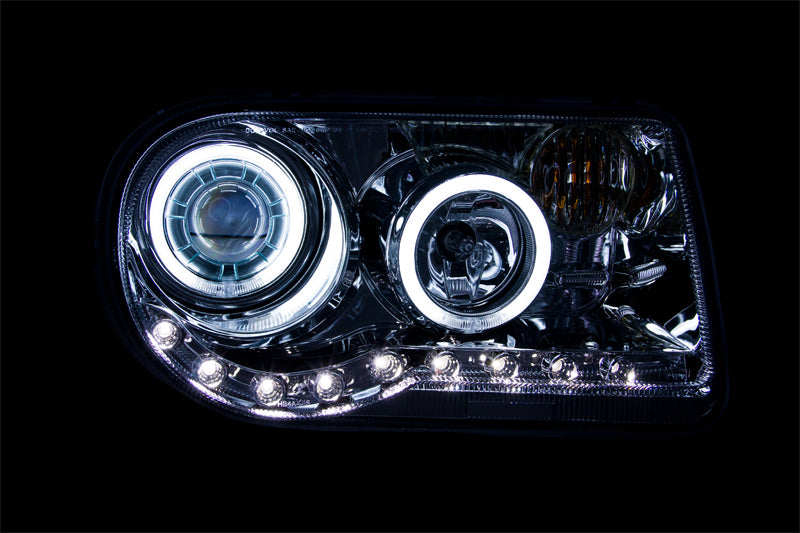 ANZO USA 121250 Projector Headlight Set w/Halo for Select Chrysler 300