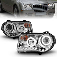 Load image into Gallery viewer, ANZO USA 121250 Projector Headlight Set w/Halo for Select Chrysler 300