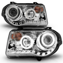 Load image into Gallery viewer, ANZO USA 121250 Projector Headlight Set w/Halo for Select Chrysler 300