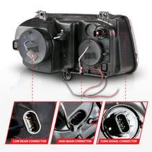 Load image into Gallery viewer, ANZO USA 121251 Projector Headlight Set w/Halo for Select Chrysler 300