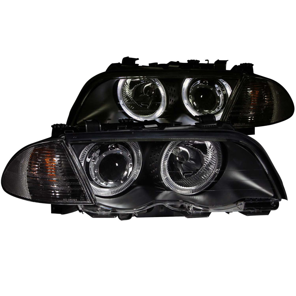 ANZO USA 121261 Projector Headlight Set w/Halo for Select BMW 323i, BMW 325i, BMW 325xi, BMW 328i, BMW 330i, BMW 330xi