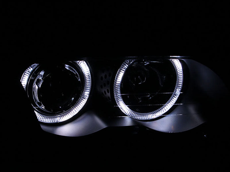 ANZO USA 121261 Projector Headlight Set w/Halo for Select BMW 323i, BMW 325i, BMW 325xi, BMW 328i, BMW 330i, BMW 330xi