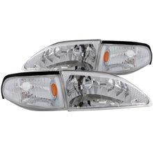 Load image into Gallery viewer, ANZO USA 121262 Crystal Headlight Set for Select Ford Mustang