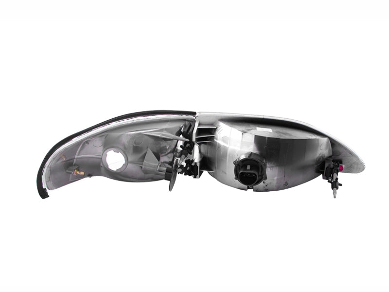 ANZO USA 121262 Crystal Headlight Set for Select Ford Mustang