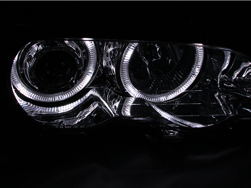 ANZO USA 121268 Projector Headlight Set w/Halo for Select BMW 320i, BMW 323Ci, BMW 323i, BMW 325Ci, BMW 325i, BMW 325xi, BMW 328Ci, BMW 328i, BMW 328xi, BMW 330Ci, BMW 330i, BMW 330xi, BMW 335i, BMW M3