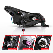 Load image into Gallery viewer, ANZO USA 121272 Projector Headlight Set w/Halo for Select Ford Focus