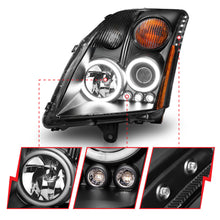 Load image into Gallery viewer, ANZO USA 121276 Projector Headlight Set w/Halo for Select Nissan Sentra
