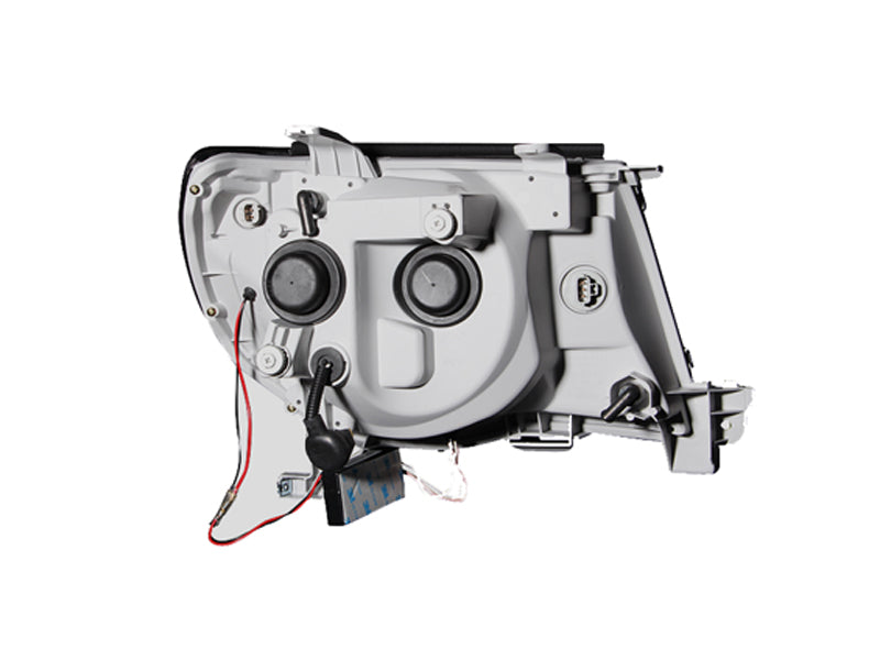 ANZO USA 121282 Projector Headlight Set w/Halo for Select Toyota Tacoma