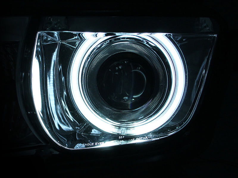 ANZO USA 121311 Projector Headlight Set w/Halo for Select Chevrolet Camaro