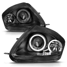 Load image into Gallery viewer, ANZO USA 121332 Projector Headlight Set w/Halo for Select Mitsubishi Eclipse