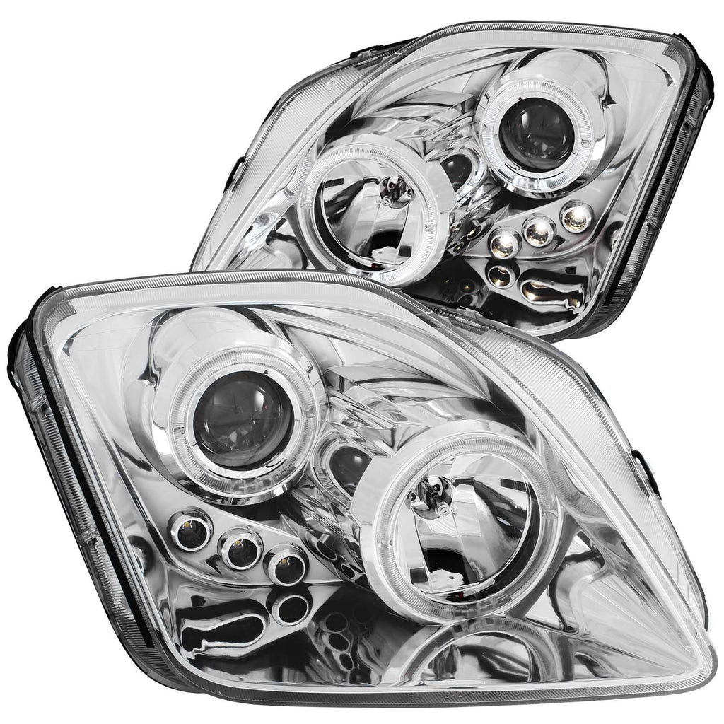 ANZO USA 121342 Projector Headlight Set w/Halo for Select Honda Prelude