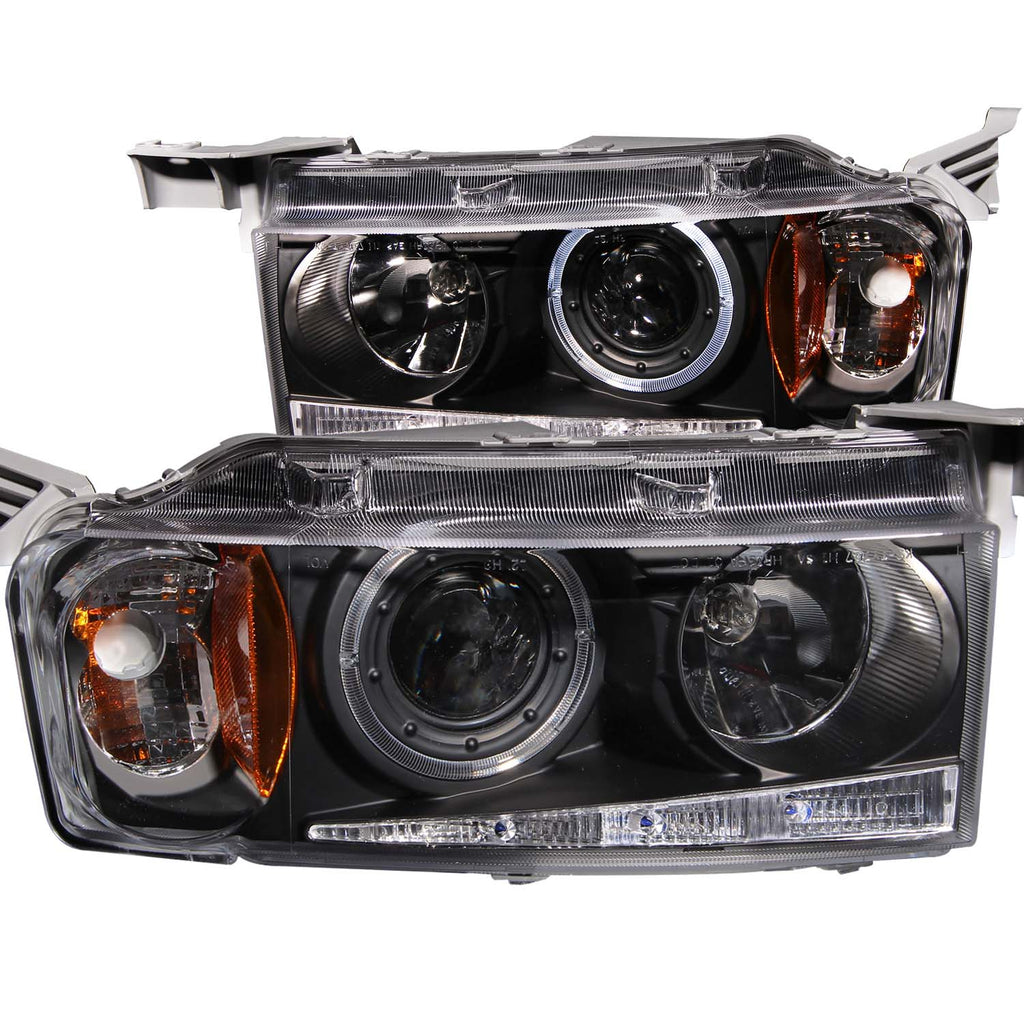 ANZO USA 121347 Projector Headlight Set w/Halo for Select Scion xB