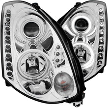Load image into Gallery viewer, ANZO USA 121364 Projector Headlight Set w/Halo for Select INFINITI G35