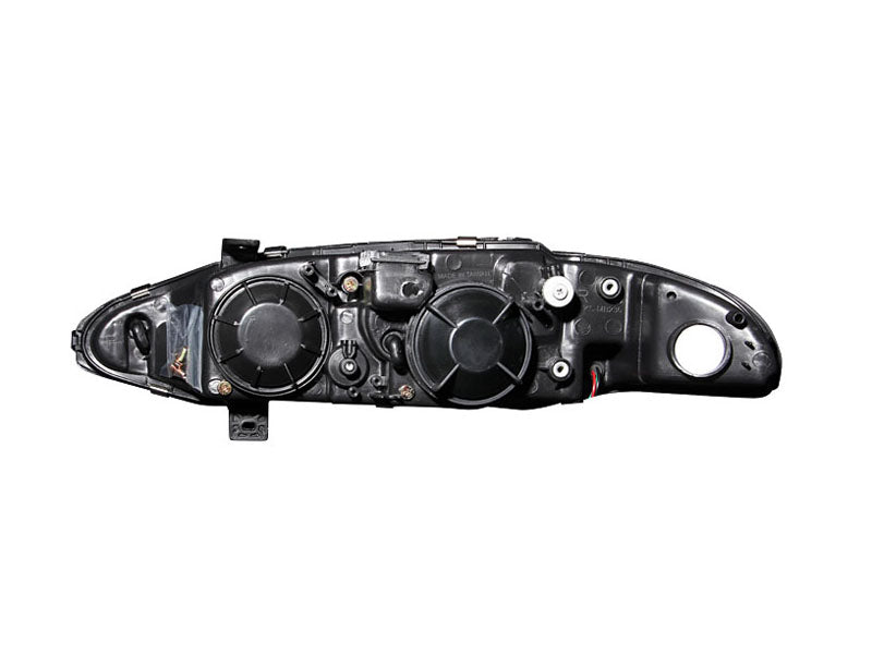 ANZO USA 121365 Projector Headlight Set w/2 Halos for Select Mitsubishi Eclipse
