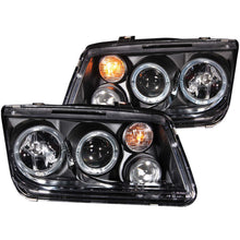 Load image into Gallery viewer, ANZO USA 121369 Projector Headlight Set w/Halo for Select Volkswagen Jetta