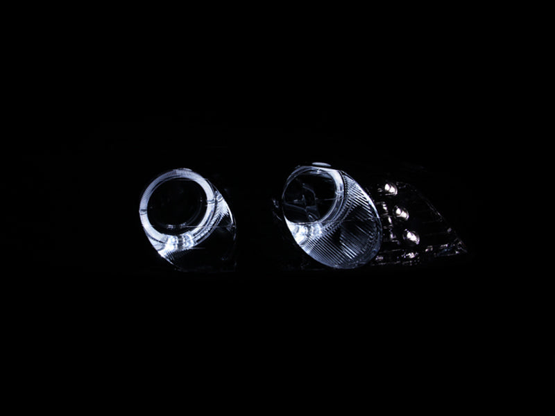 ANZO USA 121380 Projector Headlight Set w/2 Halos for Select Mitsubishi Eclipse