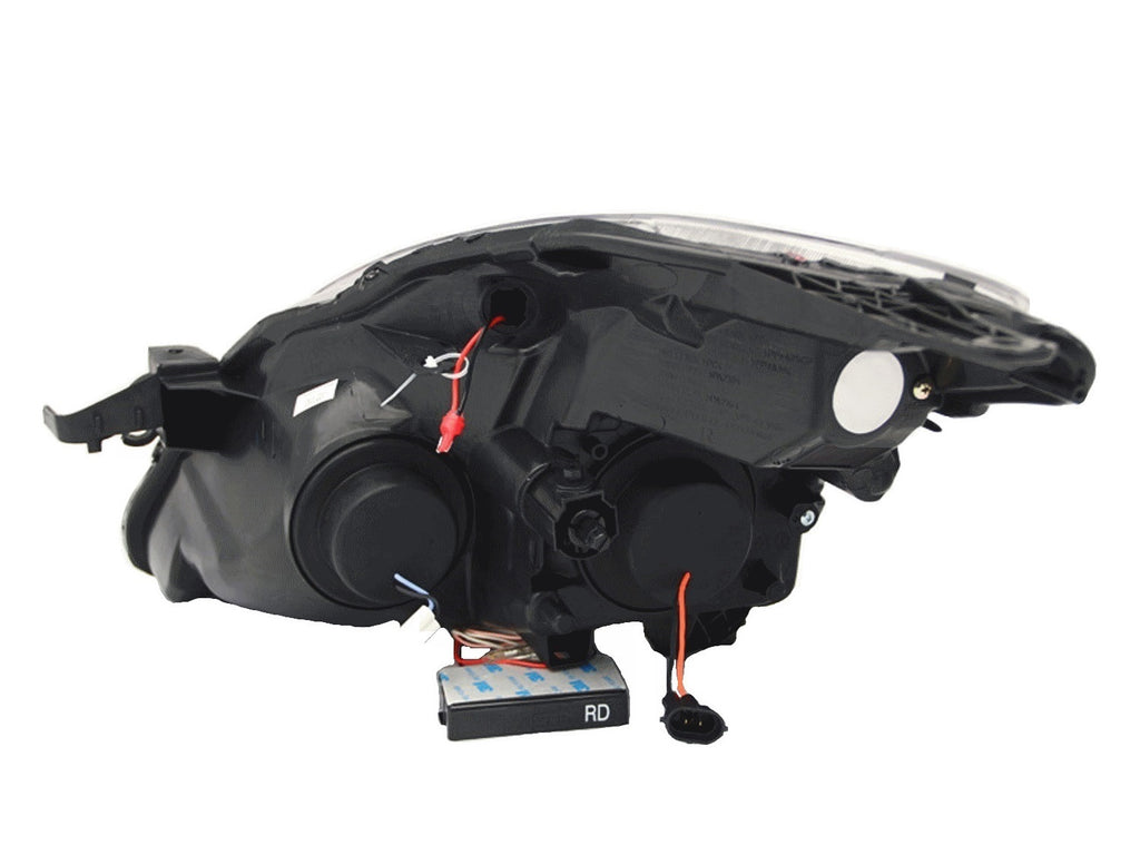 ANZO USA 121396 Projector Headlight Set w/Halo for Select Nissan Altima