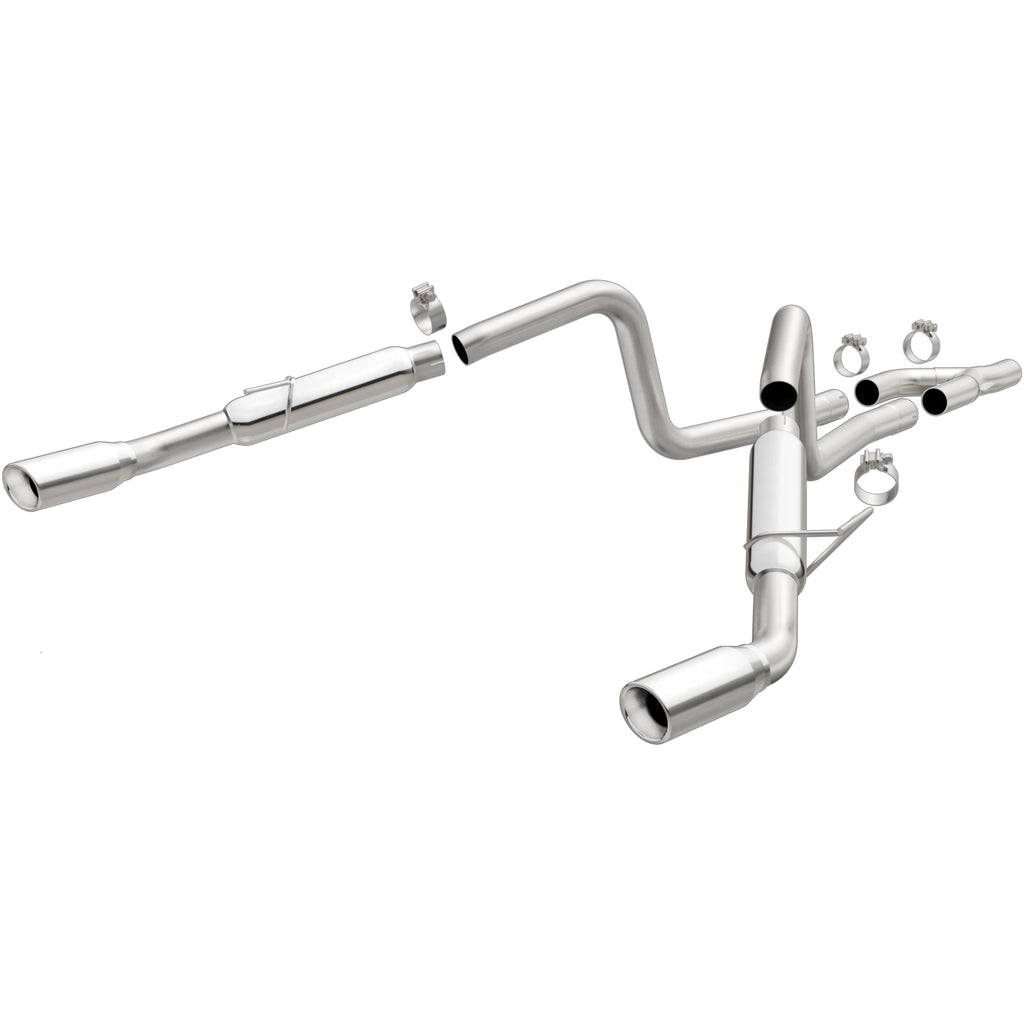 MagnaFlow Exhaust Products 16605 Competition Series Stainless 2.5 in Cat-Back for Select Ford Mustang