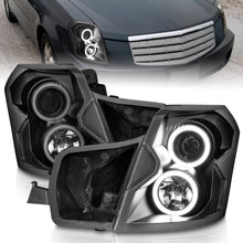 Load image into Gallery viewer, ANZO USA 121417 Projector Headlight Set w/Halo for Select Cadillac CTS