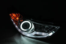 Load image into Gallery viewer, ANZO USA 121456 Projector Headlight Set w/Halo for Select Hyundai Elantra, Hyundai Elantra Coupe, Hyundai Elantra GT
