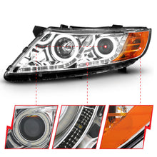 Load image into Gallery viewer, ANZO USA 121459 Projector Headlight Set w/Halo for Select Kia Optima