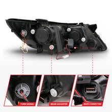 Load image into Gallery viewer, ANZO USA 121459 Projector Headlight Set w/Halo for Select Kia Optima