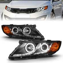 Load image into Gallery viewer, ANZO USA 121460 Projector Headlight Set w/Halo for Select Kia Optima