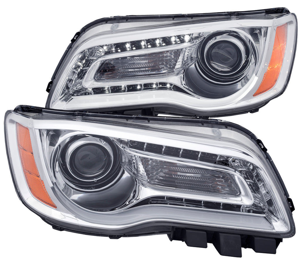 ANZO USA 121494 Projector Headlight Set for Select Chrysler 300