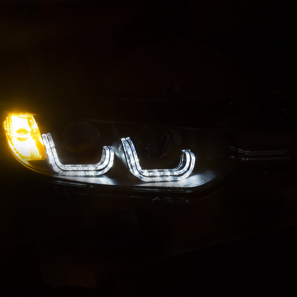 1215-Bmw-3-Series-F30-Projector-Headlights-WUbar-Black-Clear(Hid-Compatible)DrivePass