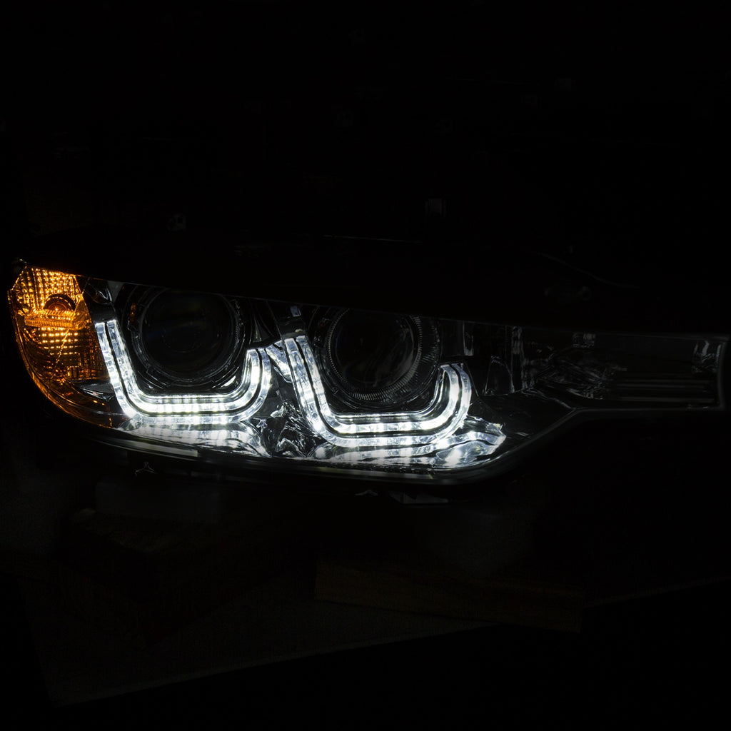 ANZO USA 121507 Projector Headlight Set for Select BMW 320i, BMW 320i xDrive, BMW 328d, BMW 328d xDrive, BMW 328i, BMW 328i xDrive, BMW 335i, BMW 335i GT xDrive, BMW 335i xDrive