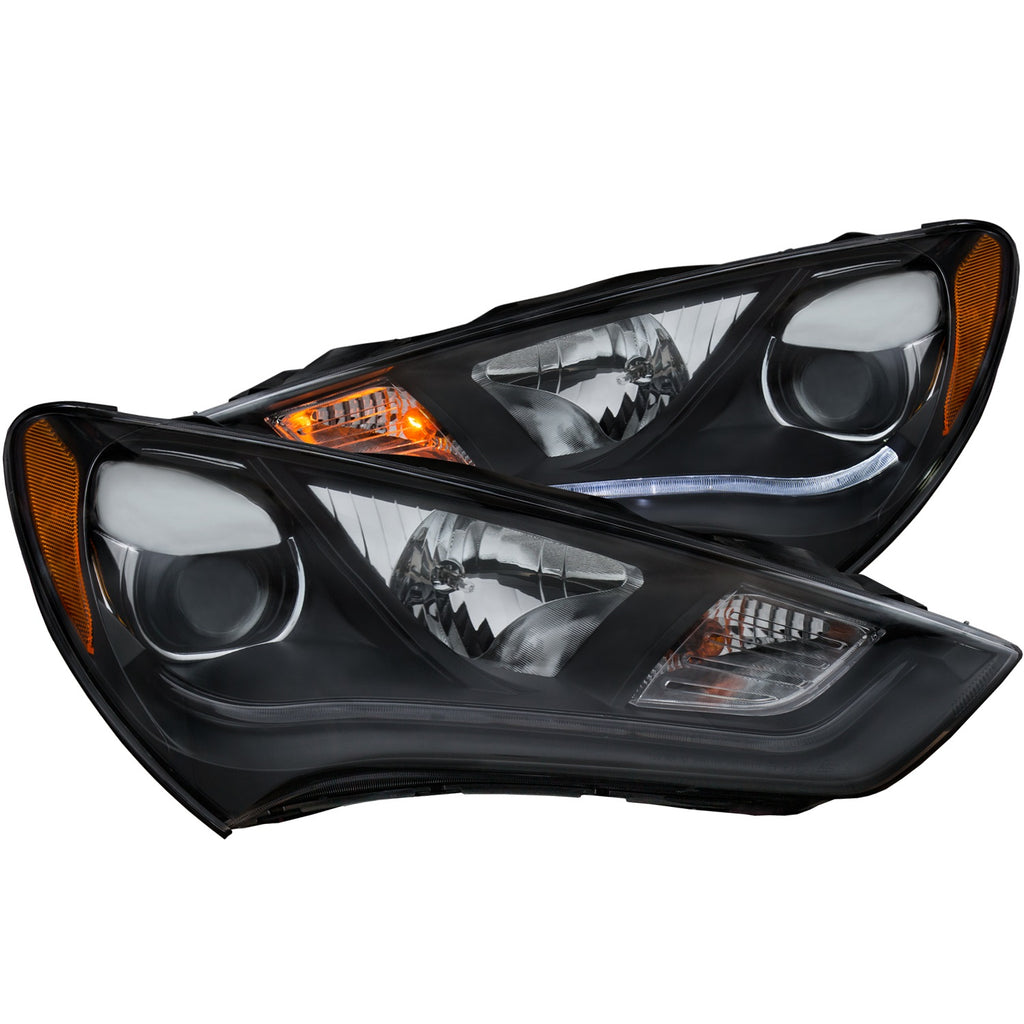 ANZO USA 121511 Projector Headlight Set for Select Hyundai Genesis Coupe
