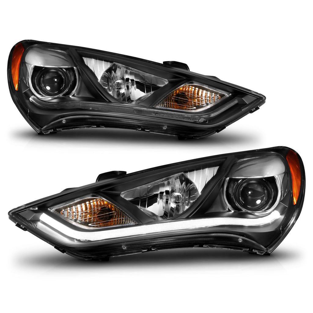 ANZO USA 121511 Projector Headlight Set for Select Hyundai Genesis Coupe