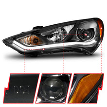 Load image into Gallery viewer, ANZO USA 121511 Projector Headlight Set for Select Hyundai Genesis Coupe