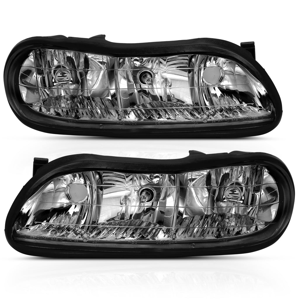 ANZO USA 121533 Crystal Headlights for Select Chevrolet Malibu