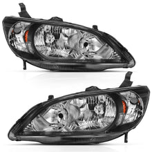 Load image into Gallery viewer, ANZO USA 121535 Crystal Headlights for Select Honda Civic