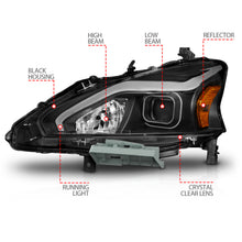 Load image into Gallery viewer, ANZO USA 121569 Projector Headlight for Select Nissan Altima
