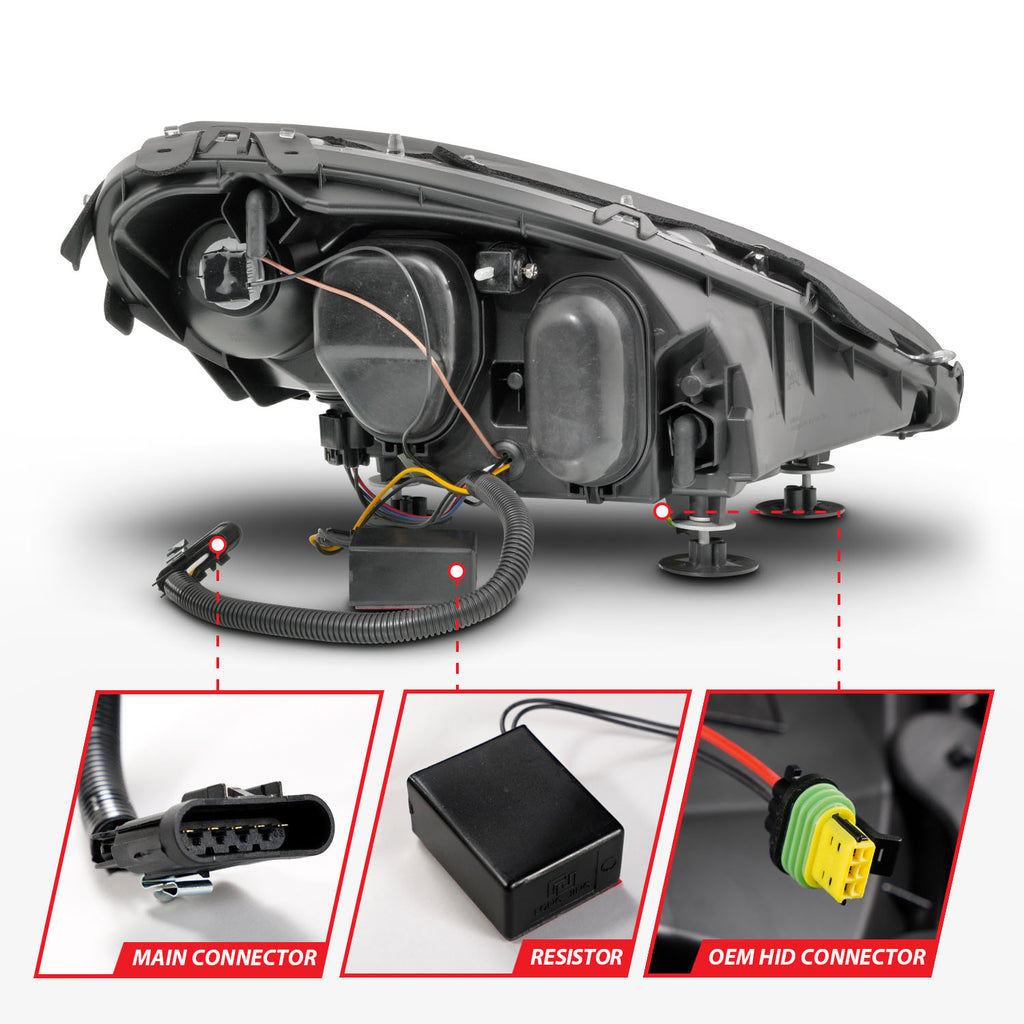 ANZO USA 121571 Projector Headlight for Select Chevrolet Corvette