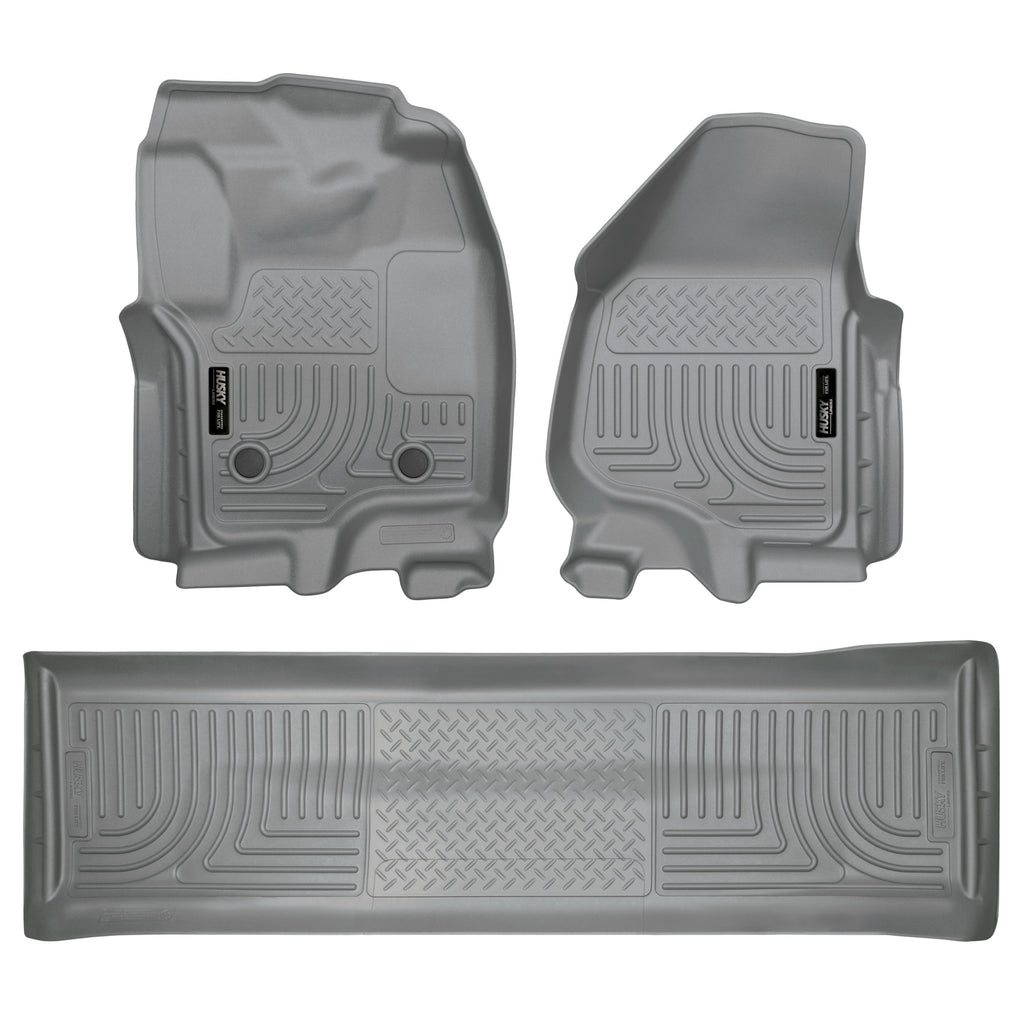 1216-F250F350F450-Super-Duty-Crew-Cab(WO-Man-Transfer)-Front2Nd-Seat-Floor-Liners-Grey