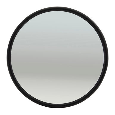 Grote 12182 8" Round Convex Mirrors with Center-Mount Ball-Stud, Black